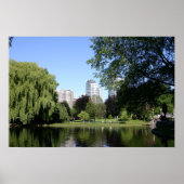 Boston Public Garden Poster (Vorne)