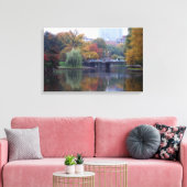 Boston Public Gardens Canvas Print Leinwanddruck (Insitu (Wohnzimmer))