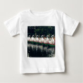 Boston Public Gardens Swan Boote Baby T-shirt (Vorderseite)