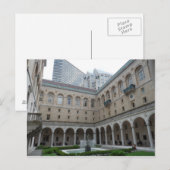 Boston Public Library Postkarte (Vorne/Hinten)