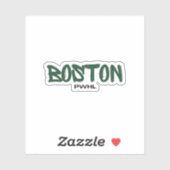 Boston PWHL Women's Hockey Aufkleber (Blatt)