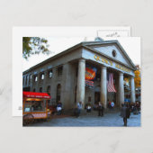 Boston Quincy Market Postcard Postkarte (Vorne/Hinten)