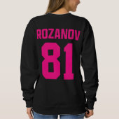 Boston Raiders Hockey Ilya Rozanov 81 Sweatshirt (Rückseite)