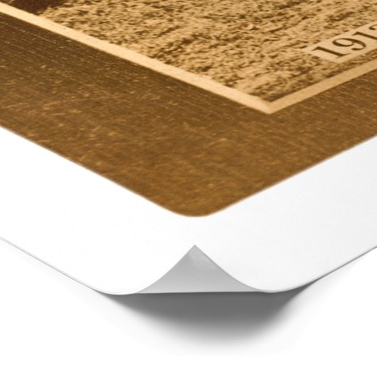 Boston Red Sox Baseball 1913 Poster (Ecke)