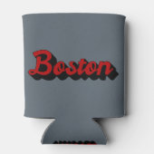 Boston Red und Black Dosenkühler (Rückseite)