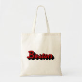 Boston Red und Black Tragetasche (Vorne)