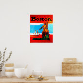 Boston-Reiseposter Poster (Küche)