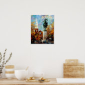 Boston-Reiseposter Poster (Küche)