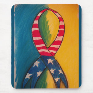 Boston Ribbon Mousepad