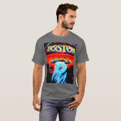 Boston Rockband Freund retro T-Shirt (Vorne ganz)