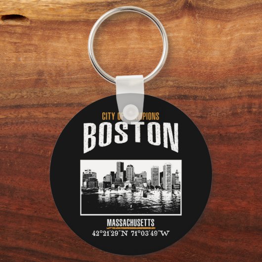 Boston Schlüsselanhänger (Vorderseite)