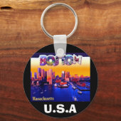 BOSTON SCHLÜSSELANHÄNGER (Vorderseite)