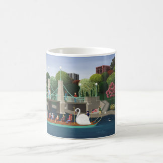Boston-Schwan-Boote Kaffeetasse