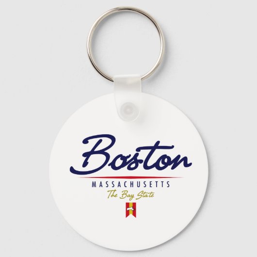 Boston Script Schlüsselanhänger (Vorderseite)