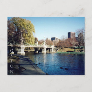 Boston-See Postkarte