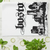 Boston setzte sich an für Ihre Stadt Handtuch (Gefaltet)