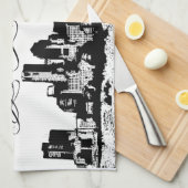 Boston setzte sich an für Ihre Stadt Handtuch (Viertel Falte)