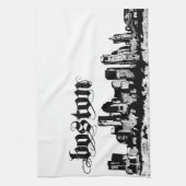 Boston setzte sich an für Ihre Stadt Handtuch (Vertikal)