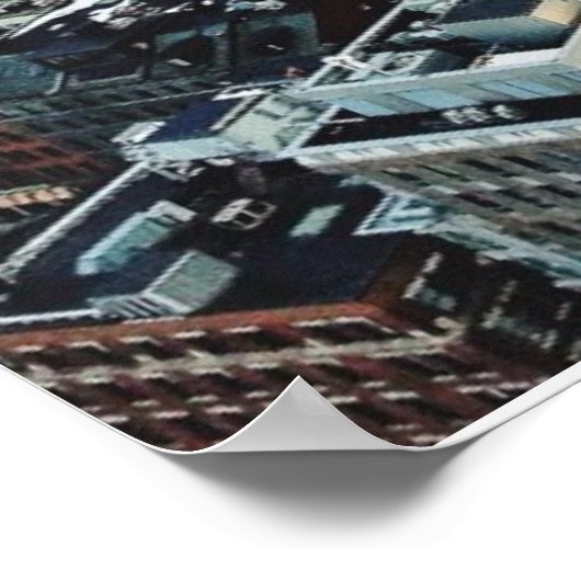 Boston-Sicht Poster (Ecke)