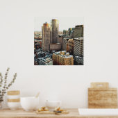 Boston-Sicht Poster (Küche)