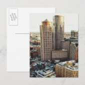 Boston-Sicht Postkarte (Vorne/Hinten)
