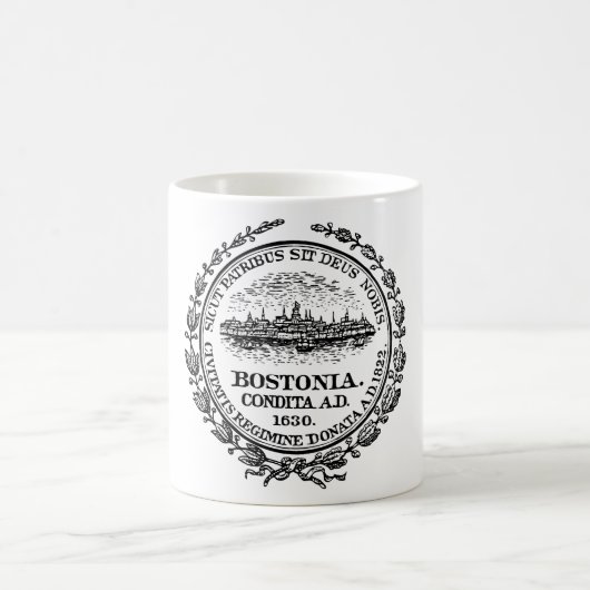 Boston-Siegel Kaffeetasse (Mittel)