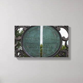 Boston-Siegel Leinwanddruck