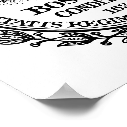 Boston-Siegel Poster (Ecke)