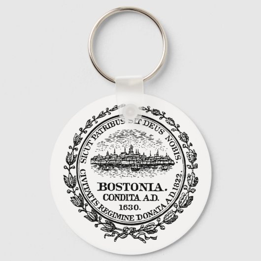 Boston-Siegel Schlüsselanhänger (Vorderseite)