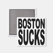 Boston Sind zum Kotzen Magnet (Vorderseite/Rückseite)