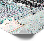 Boston Sketch Poster (Ecke)