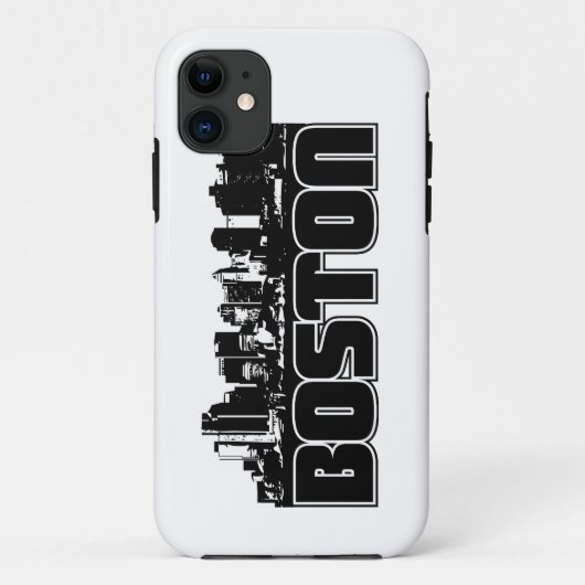 Boston-Skyline Case-Mate iPhone Hülle (Rückseite)
