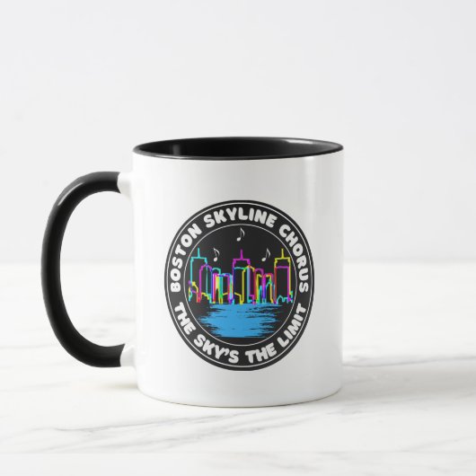 Boston Skyline Chorus Logo 11oz Tasse (Links)