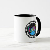 Boston Skyline Chorus Logo 11oz Tasse (VorderseiteRechts)