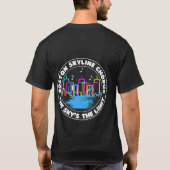 Boston Skyline Chorus Logo T - Shirt (Rückseite)