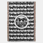 Boston Skyline Decke (Vorderseite Vertikal)