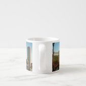 Boston-Skyline Espressotasse (Rückseite)