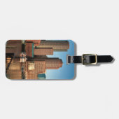 Boston-Skyline Gepäckanhänger (Vorderseite horizontal)