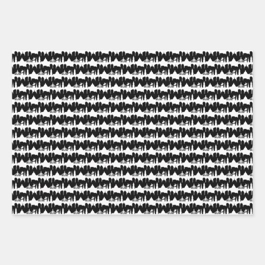 Boston Skyline Geschenkpapier Set (Vorderseite 3)