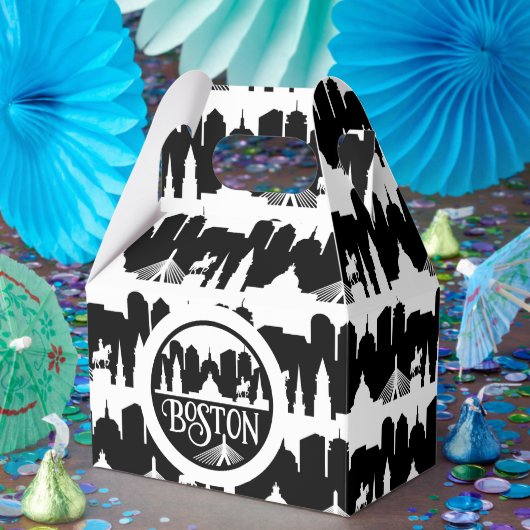 Boston Skyline Geschenkschachtel (Party)