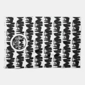 Boston Skyline Geschirrtuch (Horizontal)