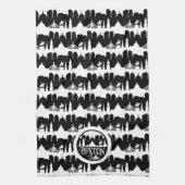 Boston Skyline Geschirrtuch (Vertikal)