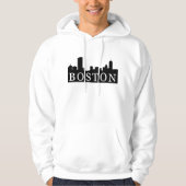 Boston-Skyline Hoodie (Vorderseite)