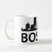 Boston-Skyline Kaffeetasse (Links)