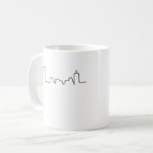 Boston - Skyline Kaffeetasse (Vorderseite Links)