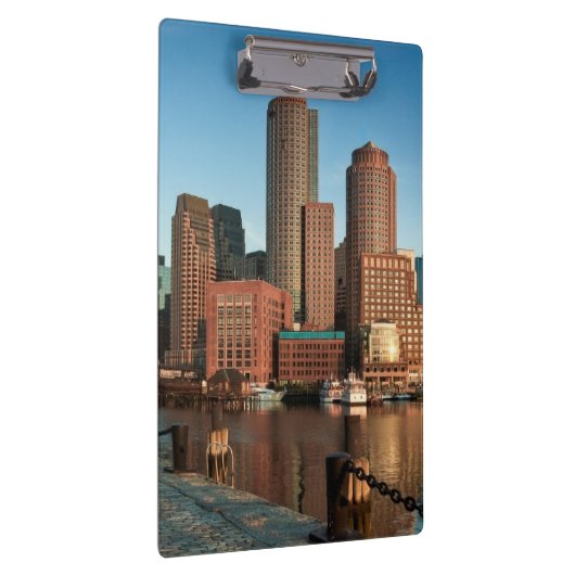 Boston-Skyline Klemmbrett (Rechts)