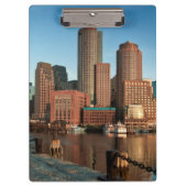 Boston-Skyline Klemmbrett (Vorderseite)