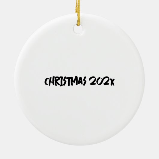 Boston Skyline Latitude und Längengrad Keramik Ornament (Hinten)