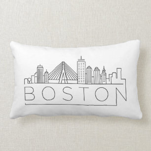 Boston-Skyline Lendenkissen