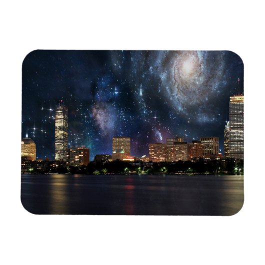 Boston Skyline Magnet (Horizontal)